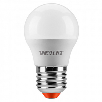 Светодиодная лампа WOLTA Standard G45 5Вт 400лм GL5 3000К - Светильники - Лампы - Магазин стабилизаторов напряжения Ток-Про